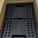 Clax crate | folding box | basket | 48 qt (12 gal) | black