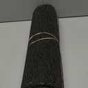 Nuanchu 1 Roll Large Semi Finished Outdoor Mat 16 x 79 Inch Narrow Door Mat Non Slip Boot Rugs Waterproof Carpet Roll for Bathroom Entryway Indoor Outdoor (Classic Black)