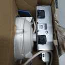 Halo HLA406VWFL9FS1EMWR HLA 4 in. Color Selectable (2700K-5000K) Canless Wide Beam Adjustable Gimbal Integrated Kit LED Recessed Trim, Round, White