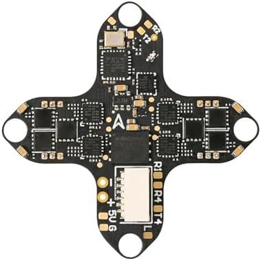 BETAFPV Matrix 1S G4 3IN1 HD Brushless Flight Controller, Built-in Serial ELRS RX with 5V 3A BEC, 12A ESC, 16MB Blackbox, SH1.0-6Pin Connector for O4 Air Unit for DIY 1S HD Whoops like Meteor65/75 Pro