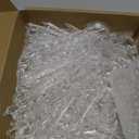 Weysat 181pcs Christmas Crystal Hanging Ornaments for Tree Acrylic Icicle Teardrops Decoration Crystal Icicles Acrylic Hanging Decor for Christmas Tree Winter New Year Supplies Home Wedding Party