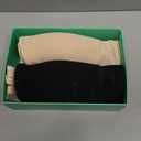 PRETTYWELL Strapless Bra for Women Ribbed Seamless Non-Slip Comfort Padded Wireless Bandeau Bras Wireless Tube Top Bra S