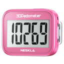 3D Pedometer for Walking, Simple Step Counter with Large Digital Display, Step Tracker with Removable Clip Lanyard, Accurately Track Steps for Men Women Kids Adults Seniors
