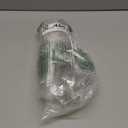 Qeirudu 12 Oz Round Bottom Clear Plastic Cups with Strawless Sip Lids, 50 Pack Disposable Iced Coffee Cups To Go Cups for Cold Drinks, Smoothie, Juice, Milkshake