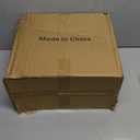 Lulonpon 2 x 4L(1.06 Gallon) Glass Drink Dispenser, Beverage Dispenser with Stainless Tap, Glass Water Juice Dispensers with Metal Stand, Water Jug with Tap Perfect for Parties,Weddings,Birthdays (Little, Clear)