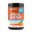 Optimum Nutrition Amino Energy Powder Plus Hydration, with BCAA, Electrolytes, and Caffeine, Tangerine Wave, 30 Servings Pack of 6 By 16 12 2026