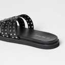The Drop Women's Mila Slide (13, Black With Studs)