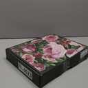 Faylifeway 20PCS Artificial Light Orange Roses, 3.9'' Silk Flower Head Fake Light Orange Rose with Long Stems, Realistic Faux Roses Bouquet for Mother's Day DIY Wedding Home Party Office Decoration