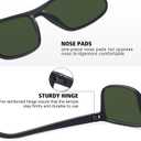 STORYCOAST Polarized Sunglasses for Men Women Classic Square Sports Fishing Running Golf Sun Glasses UV Protection