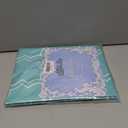 AooHome Fabric Tablecloth, Spill-Proof Water Repellent Table Cover Geometric Design for BBQs, Machine Washable, Heavy Weight, 70 Inch Round, Green