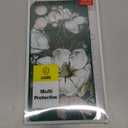 for iPhone 15 Pro Max Case Anti Scratch Soft Microfiber Lining, Soft Shockproof Slim Fit Floral for iPhone 15 Pro Max Phone Cover 6.7 inch-Cotton Green