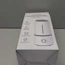 Raydrop Cool Mist Humidifiers for Home Babies, 1.70 L Quiet and Small Ultrasonic Humidifier for Bedroom Nightstand, Space Saving, Auto Shut Off - (0.45 Gallon, US 110 V)