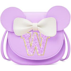 OYLOLA Birthday Gifts for 3 4 5 6 7 8 Year old Girl Initial Toddler Girls Purse Kids Purse for Girls Toddler Girl Gifts Stuff