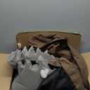 Sytopia 42'' XL Outdoor Indestructible Dog Beds for Extra Large Dogs with Detachable Blanket, Removable Waterproof and Washable Cover, Egg Crate Foam, Include Blanket, Brown