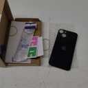 Rear Back Glass Replacement for iPhone 14 6.1-inches with Reparing Toolkit and Manual (Midnight Black)