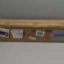 Birds of Paradise Plant Artificial, 4FT Fake Plants Faux Banana Leaf Tree with 9 Banana Leaves, Lifelike Tall Fake Tropical Palm Indoor Silk Floor Plant in Black Pot for House,Office,Room,Home Decor