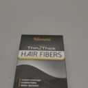 Hair Fibers for Thinning Hair and Refill (45g, Black) - Root Touch Up & Hair Powder For Gray Hair Cover Up - Instantly Thicker & Fuller Look - Completely Conceals Hair Loss in 15 Seconds