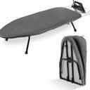 ASelected 38x12x6In Portable Table Top Ironing Board with Cotton Cover