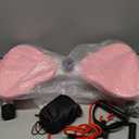 Waist Twister Machine Exercise with 5 Resistance Bands, Ab Twister Board for Weight Loss, Waist Twister with 300lbs Capacity, Noiseless and Anti-Slip - Home Gym Equipment for Women (PINK)