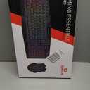Redragon S101MKS Gaming Keyboard and Mouse Wireless with TriMode, RGB Keyboard and 4800 DPI Gaming Mouse, 10 Independent Multimedia Keys for Wins, PC, Computer, Wireless S101 Ideal for Gamer