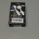 Ice Globes for Facials | Unbreakable Steel Cooling Roller | Cryo Sticks for Face | Massager for Face Neck & Eyes | Skin Care for Dark Circles, Puffiness, Wrinkles, Collagen Production (White)