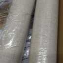 Tall Lampshades Set of 2, Beige Linen Drum Lampshades, 11" Top x 11" Bottom x 12" High Lamp Shade, Lamp Shades Replacement for Table and Floor Lamps, Pendant Light, Handcrafted, Easy Assembly