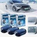 ptoso 3PCS Electromagnetic AntiFreezing Device  Car Interference Antifreeze Device, Electromagnetic Snow Melter Car Defroster  Solar & Rechargeable, Safe for Car Electronics, Easy to Install