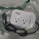 200W Car Power Inverter, FOVAL 12V DC to 110V AC Car Inverte with 4 USB Ports Car Outlet Adapter, Power Inverter for Vehicles, Car Plug Adapter Outlet for Laptop Computer Charger (White)