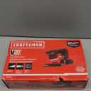CRAFTSMAN 20V MAX Cordless Detail Sander, Tool Only (CMCW221B), Red