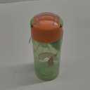 Zak Designs Genesis 18 ounce Reusable Plastic Water Bottle with Push-button lid, Unicorns