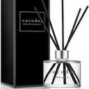 COCODOR Signature Reed Diffuser Set/White Jasmine / 6.7oz /1 Pack/Home Fragrance Diffuser, Oil Scent Diffuser for Bathroom Shelf Decor