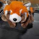 Weighted Red Panda Stuffed Animal, 17IN Cute Panda Plush Toys Super Soft Plush Pillow Plushie Dolls Sleeping Cushion for Boys Girls Gifts Birthday