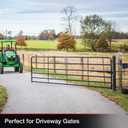 Mighty Mule MM371W Automatic Gate Opener, Smart and Solar Ready, Includes Gate Opener Remote and More-Up to 16ft Long or 550lb, Black, 1 Gate Opener Kit, Single