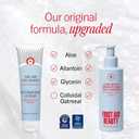 First Aid Beauty Ultra Gentle Cream-to-Foam Facial Cleanser,Makeup Removing Face Wash with Colloidal Oatmeal & Glycerin, Sensitive & Acne-Prone Skin