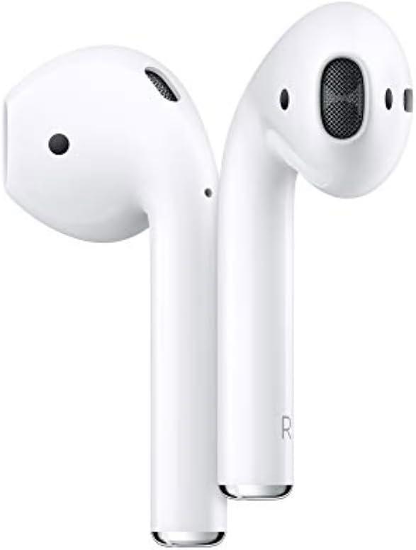 Apple AirPods 2 Wireless Ear Buds, Bluetooth Headphones with Lightning Charging Case Included, Over 24 Hours of Battery Life, Effortless Setup for iPhone
