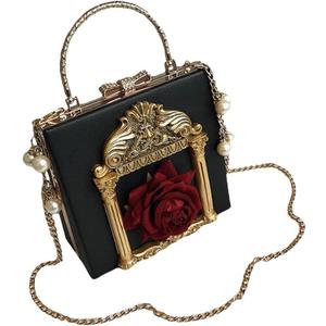 Victorian Handbag Gothic Purses Lolita Shoulder Bag for Women Vintage Clutch