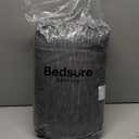 Bedsure Oversized King Comforter Set - Charcoal Grey Soft Bedding for All Seasons, Cationic Dyed Bed Set, 3 Pieces, 1 Oversized King Size Comforter (120"x 98") and 2 Pillow Shams (20"x 36"+2")