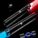 Dueling Lightsaber Toy Real Lightsaber 20 Colors 4 Modes Sounds 2-in-1 Detachable Light Saber Type-C Rechargeable Light Saber for Kids and Adults