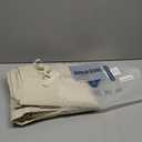 MooMee Bedding Duvet Cover Set 100% Washed Cotton Linen Like Textured Breathable Durable Soft Comfy (Heathered Almond Milk Grey, King 104"x90")