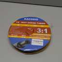 Heat Shrink Tubing 1/8 Inch (3.2mm) 65FT, 3:1 Adhesive-Lined Shrink Tube, Waterproof Wire Shrink Wrap Tubing for Electrical, Automotive, Marine & DIY