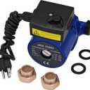JASSFERRY Hot Water Recirculation Pump 115V 3/4 inch NPT Recirculating System Circulation Replacement Pumps for Solar Water Heater Circulating Boiler Circulator