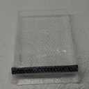 1 Pcs Outdoor Brochure Holder 8.5" x 11" with Lid Acrylic Wall Mount Flyer Box with Self Closing Lid Waterproof Heavy Duty with Screw for Real Estate Flyer Document Pamphlet Display (Black)