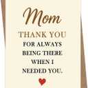 7 x Cheerin Sweet Birthday Cards for Mom – Thank You Card for Mum with Envelope from Daughter and Son – Heartfelt Appreciation Mother's Day Cards for Stepmom, Grandma, or Mother Figures 5x7