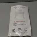 PINTAUR Square Silicone Air Fryer Liners 2 Pack, Compatible with Ninja AF141 181, 8.5 Inch Air Fryer Liners for COSORI 5-6.5 QT, Reusable Silicone Basket, Air Fryer Accessories