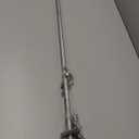 36" Chain Link gate Latch for Double Gate, Heavy Duty Pull Style Latch for 1-3/8" Frame, Galvanized Steel Gate Ground Bolt for Secure Fencing