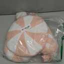 3 Pcs Christmas Pillows Decorative Throw Pillows Candy Merry Christmas Tree Stuffed Wool Soft Xmas Plush Cushion for Sofa Couch Bedroom Living Room(Pink)