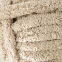 8 Pack Chunky Chenille Yarn for Crocheting & Knitting, 29.5yds 5 oz Each Skein Soft Fluffy Kitting Set, Thick Velvet Plush Yarn for Handcrafts Weaving Making Blankets (Khaki)