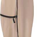 ULTCOVER Patio Parasol 600D Waterproof Clear Top Outdoor Umbrella Cover - Fits Solar Umbrella 8-11 Feet