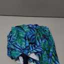 Aqua Eve Plus Size Swim Dress - One Piece Swimsuit Tummy Control Bathing Suit Swimwear with Skirt 2025 (Blue Leaves, 16Plus)