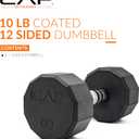CAP Barbell Coated Dumbbell Weight | Multiple Options Pairs & Sets